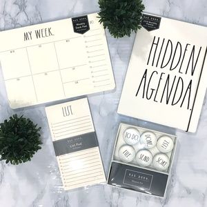 Rae Dunn "Plan It" Gift Set Mega Bundle NWT